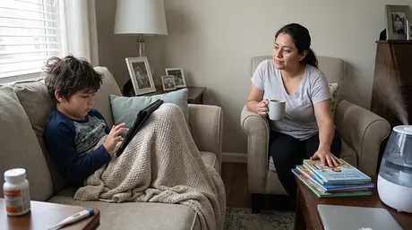 Screen Time on Sick Days: Letting Go of the Guilt When the Routine Goes Out the Window