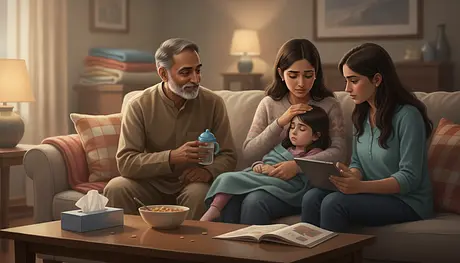 Tag-Teaming a Sick Day: How Parents, Grandparents, and Sitters Can Work Together When Your Child Is Under the Weather