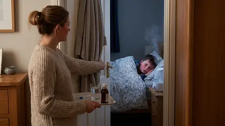 Keeping a Sick Day from Taking Over the Whole House